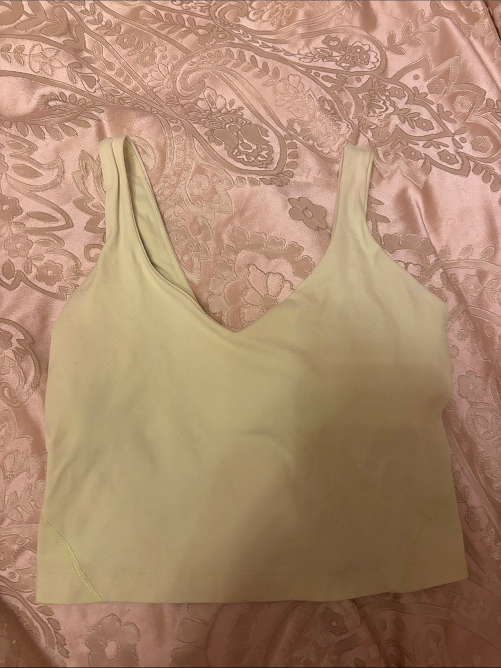 Lululemon Align Tank Neon Yellow (Pastel)